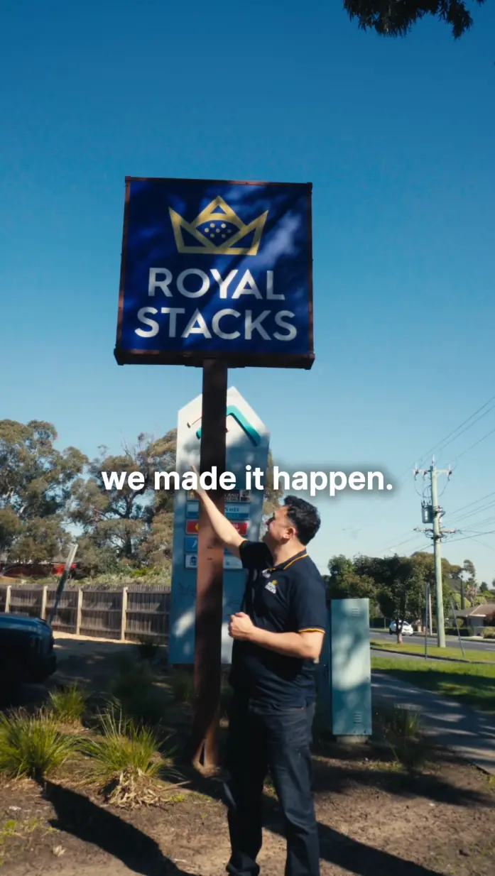 Royal Stacks campaign still